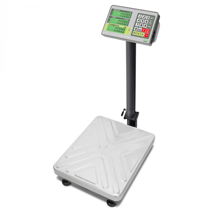 Весы напольные торговые Mertech M-ER 335 ACPU-60.10 "TURTLE" (с расч. стоимости LCD)